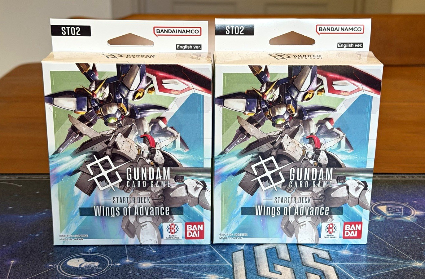 Bandai Namco Gundam TCG ST02 Wings of Advance Starter Deck (x2) English/Sealed