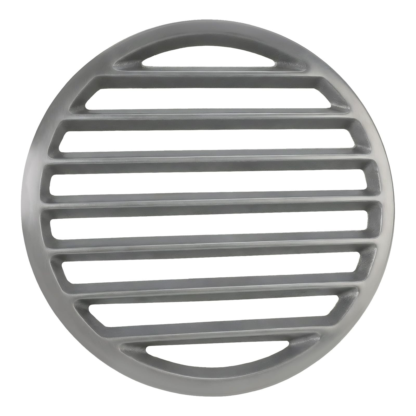 METKRALT Round Grill Grate Replacement – HeavyDuty Cast Iron Cooking Grate, H...