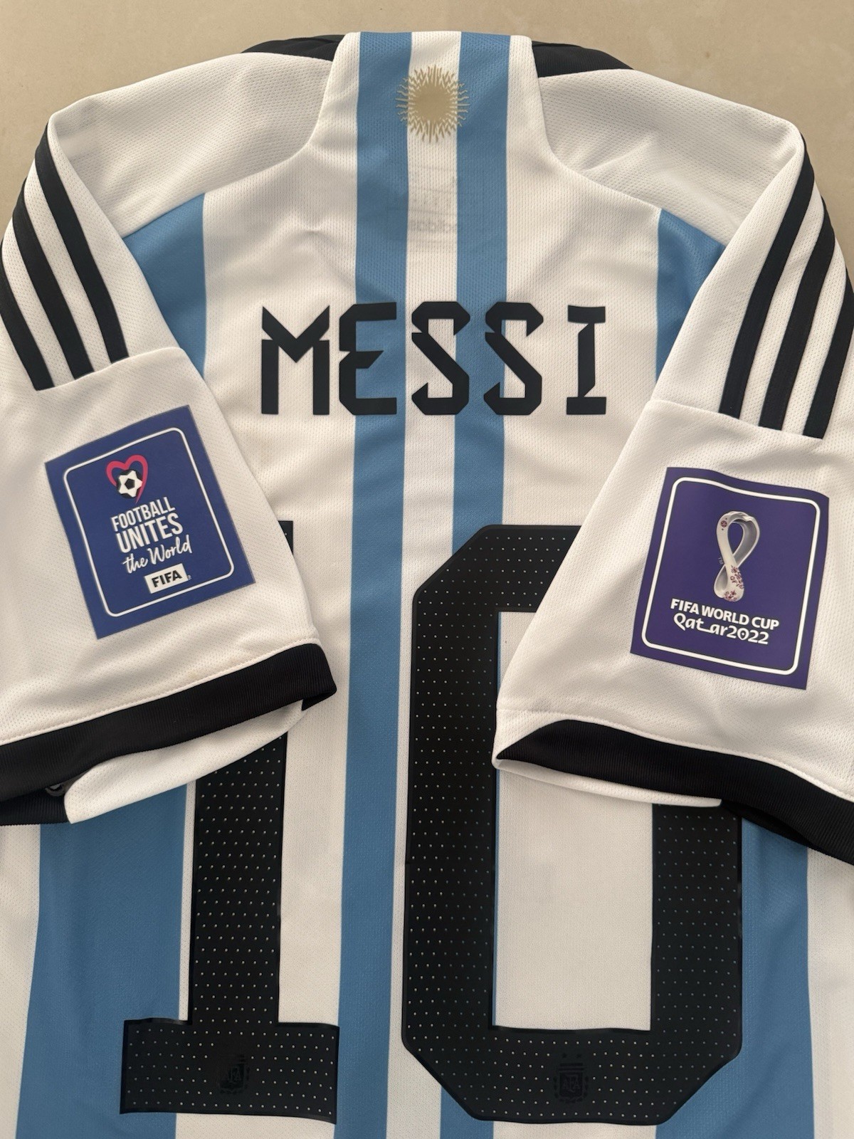 Argentina MESSI 2022 FINAL SIZE M Argentina MESSI 2022 FINAL SIZE M