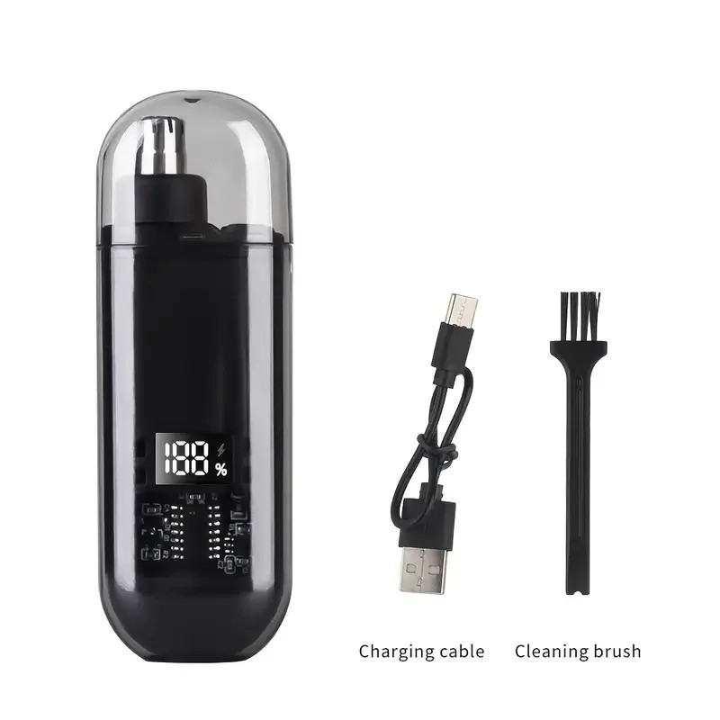 USB Rechargeable Nose Ear Hair Trimmer for Men Portable Clipper Original