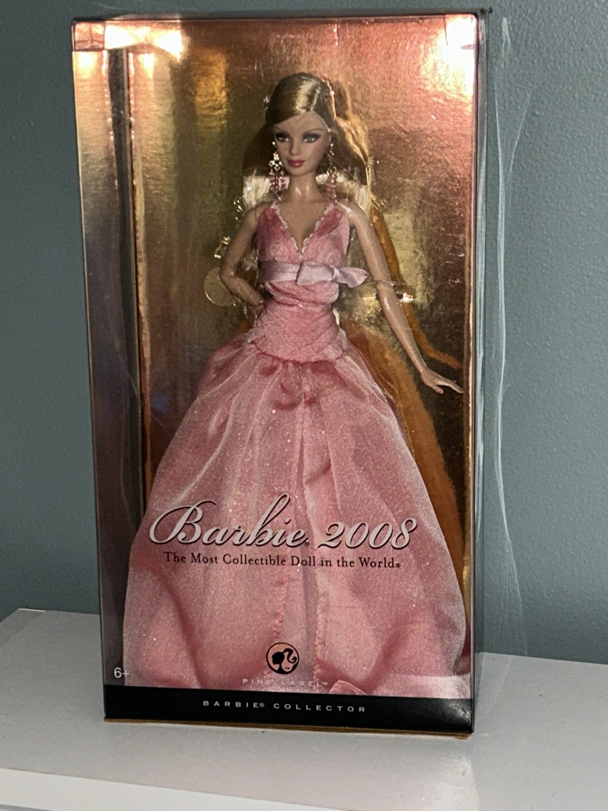 BARBIE Collector 2008 Pink Label Mattel #L9590 Most Collectible Doll World NIB