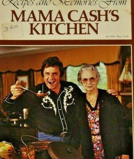 Mama Cash\'s Kitchen Cookbook Mrs. Ray Cash Tennessee Signed Johnny Cash Country 
