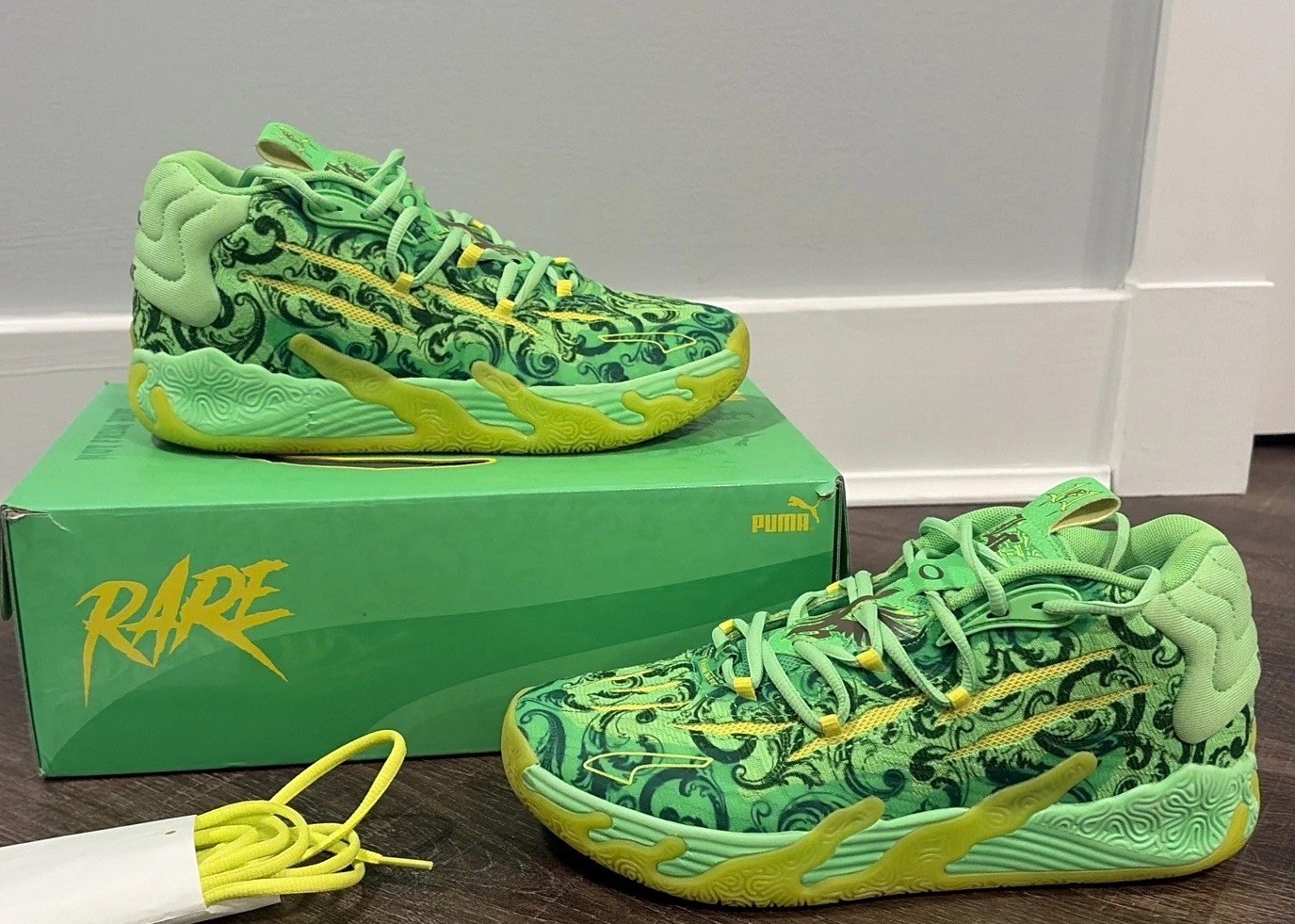 PUMA LaFrancé x MB.03 FOREVER.RARE Size 8.5 Lace up Green PUMA LaFrancé x MB.03 FOREVER.RARE Size 8.5 Lace up Green