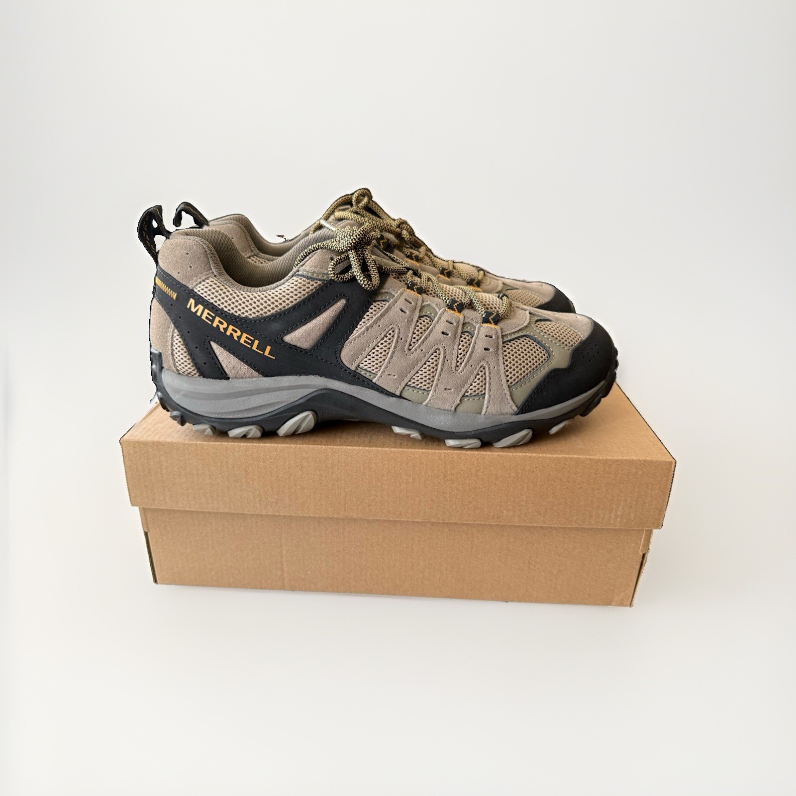 Merrell Accentor 3 Men’s Hiking Shoes Pecan Size 11.5 Waterproof J037137