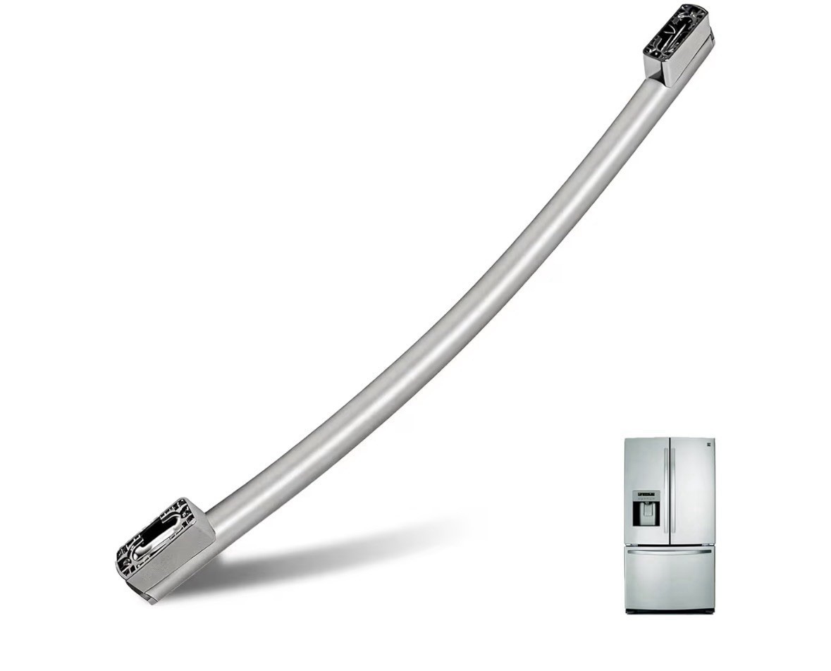 WR12X34310 Stainless Steel Replacement Freezer Door Handle Stainless GE Part