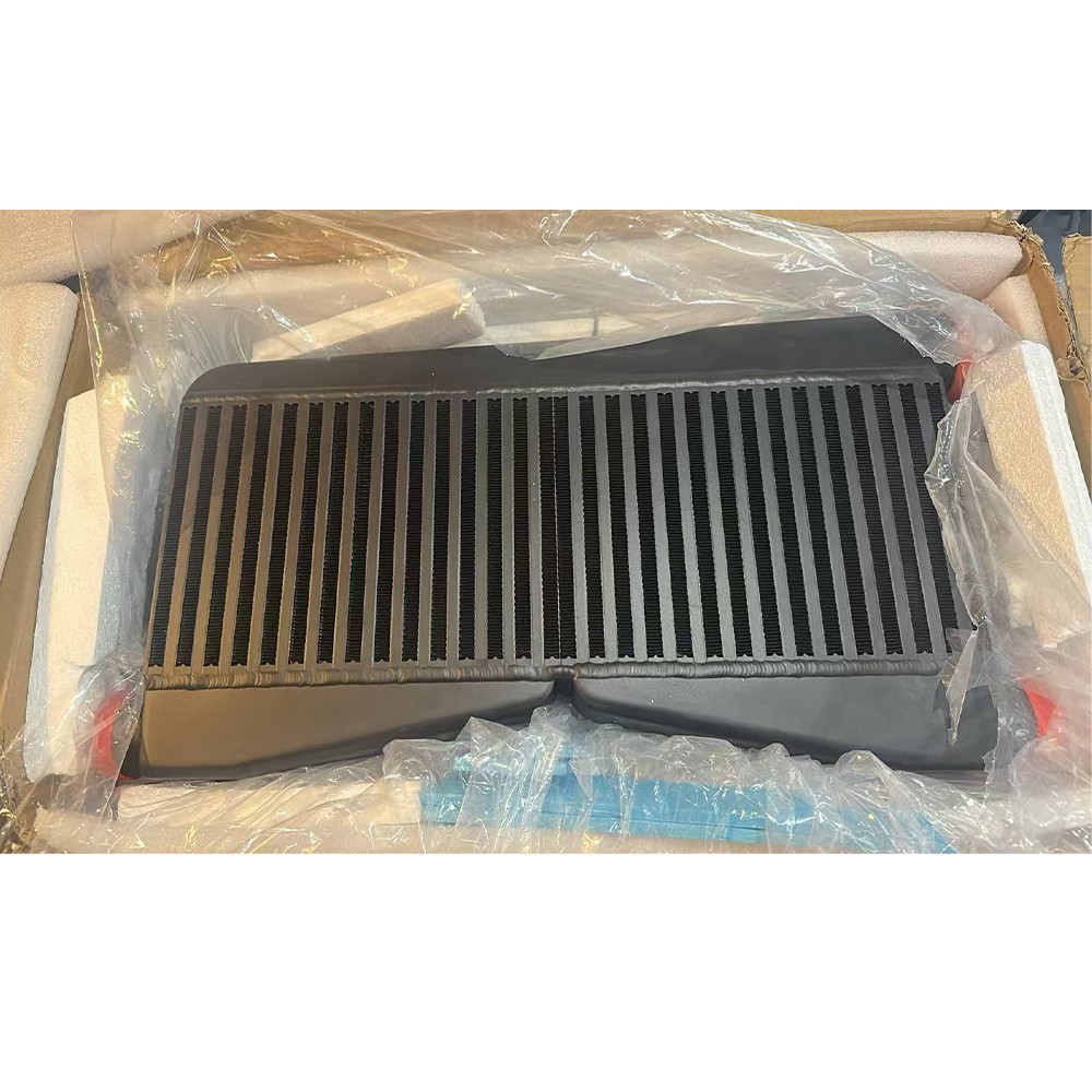 Universal Twin Turbo Intercooler 3in Outlet 2.5in Inlet 400-800HP + Mount Bolts