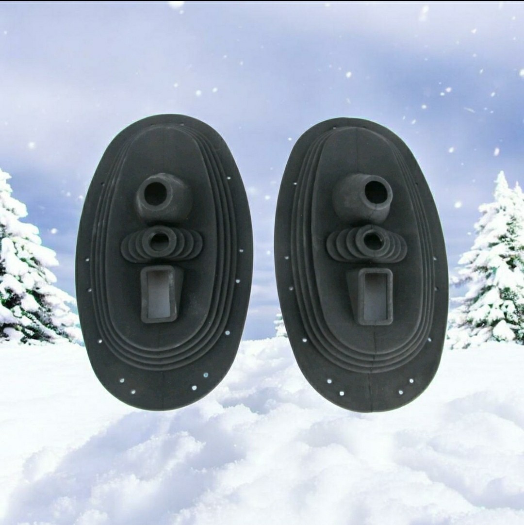FOR Ski Doo Snowmobile PRS Boots 2 chassis suspension belly pan covers 1985-1994