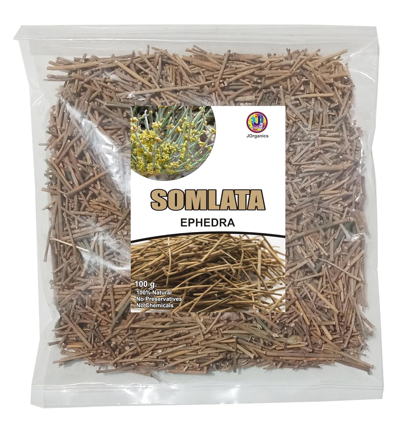 JOrganics Somlata Gerardiana Ayurvedic Somlata Panchang | - 100gm