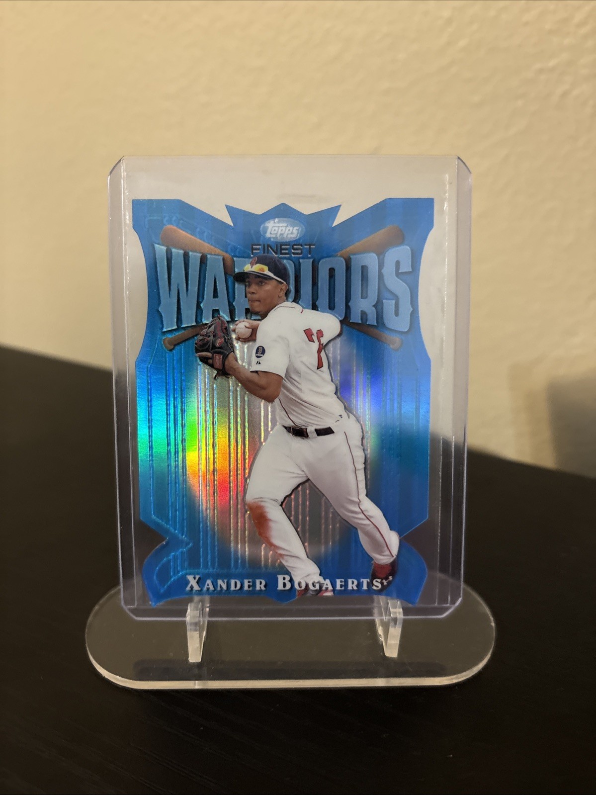 2014 Topps Finest - 1997 Warriors Die-Cut Design Xander Bogaerts #FW-XB... 2014 Topps Finest - 1997 Warriors Die-Cut Design Xander Bogaerts #FW-XB...