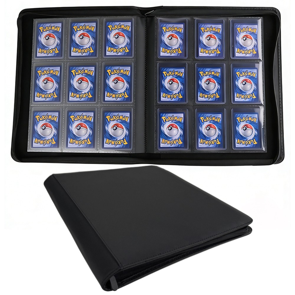 Toploader Binder 9 Pocket Holds 288 Pokemon Trading Sport cards for 3' x 4' Toploader Binder 9 Pocket Holds 288 Pokemon Trading Sport cards for 3' x 4'