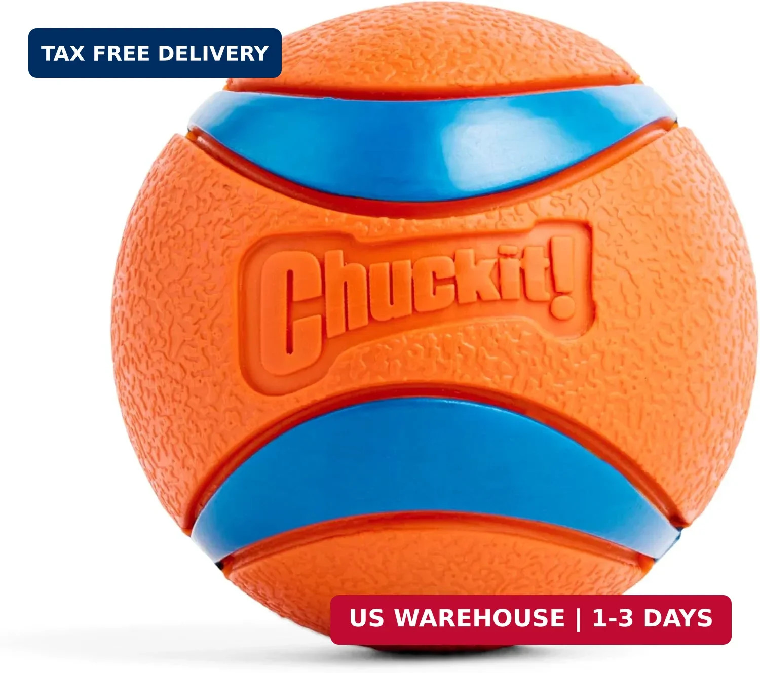 Chuckit Ultra Ball Dog Toy - Size Large - For Dogs 60-100 lbs - Made from Durab