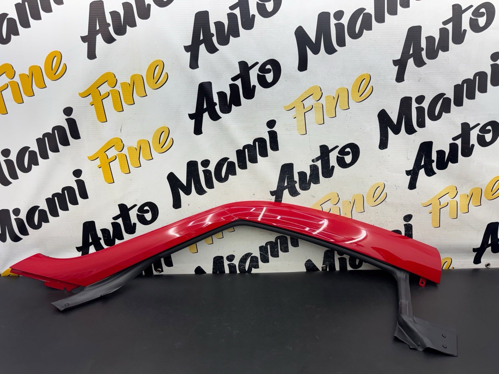 09-20 Nissan 370Z Left Driver LH Side Exterior A-Pillar OEM (red)