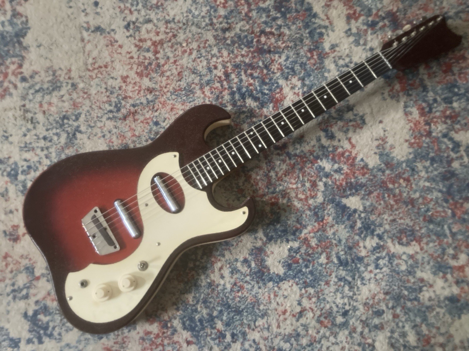 Silvertone 1457 Vintage Electric Guitar Only 1964-1967