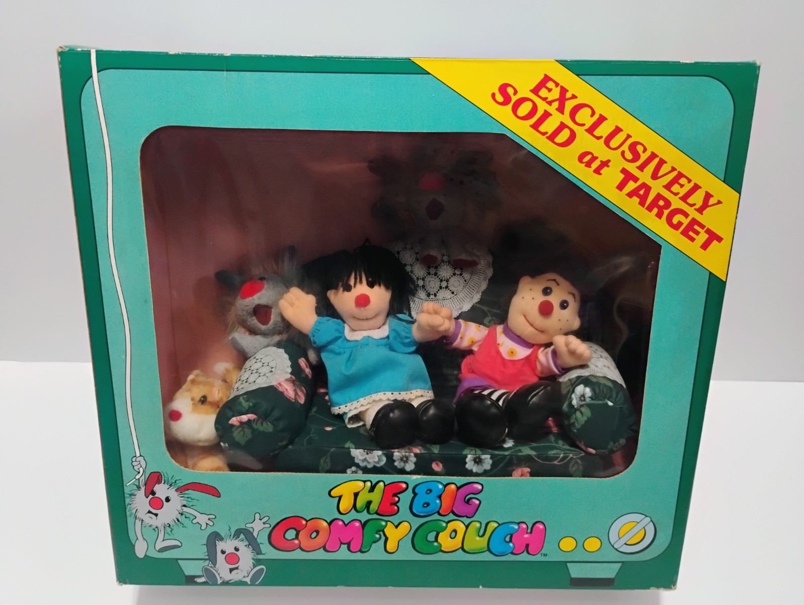 NEW Vntg 1997 The Big Comfy Couch Loonette Molly Dust Bunnies Snicklefritz Dolls NEW Vntg 1997 The Big Comfy Couch Loonette Molly Dust Bunnies Snicklefritz Dolls