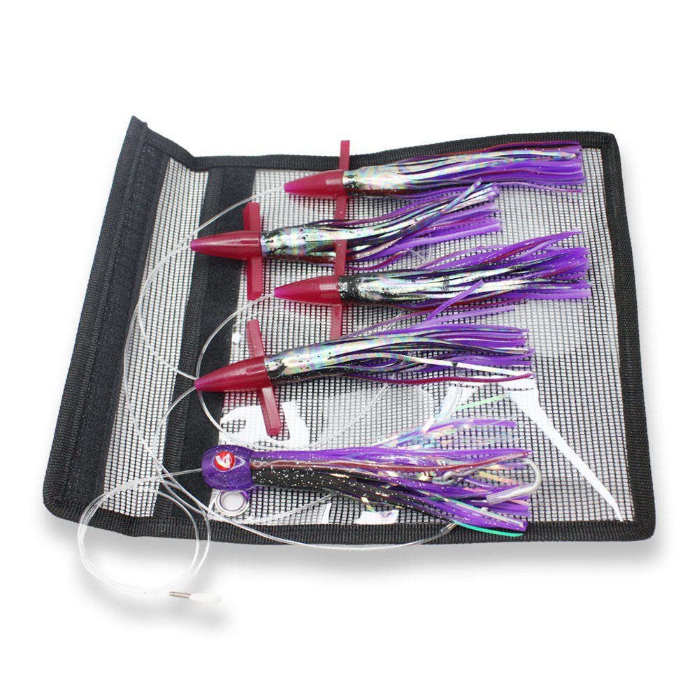 VIKETECH Offshore Pre-Rigged Bird Head Chain Saltwater Trolling Teaser Lure VIKETECH Offshore Pre-Rigged Bird Head Chain Saltwater Trolling Teaser Lure