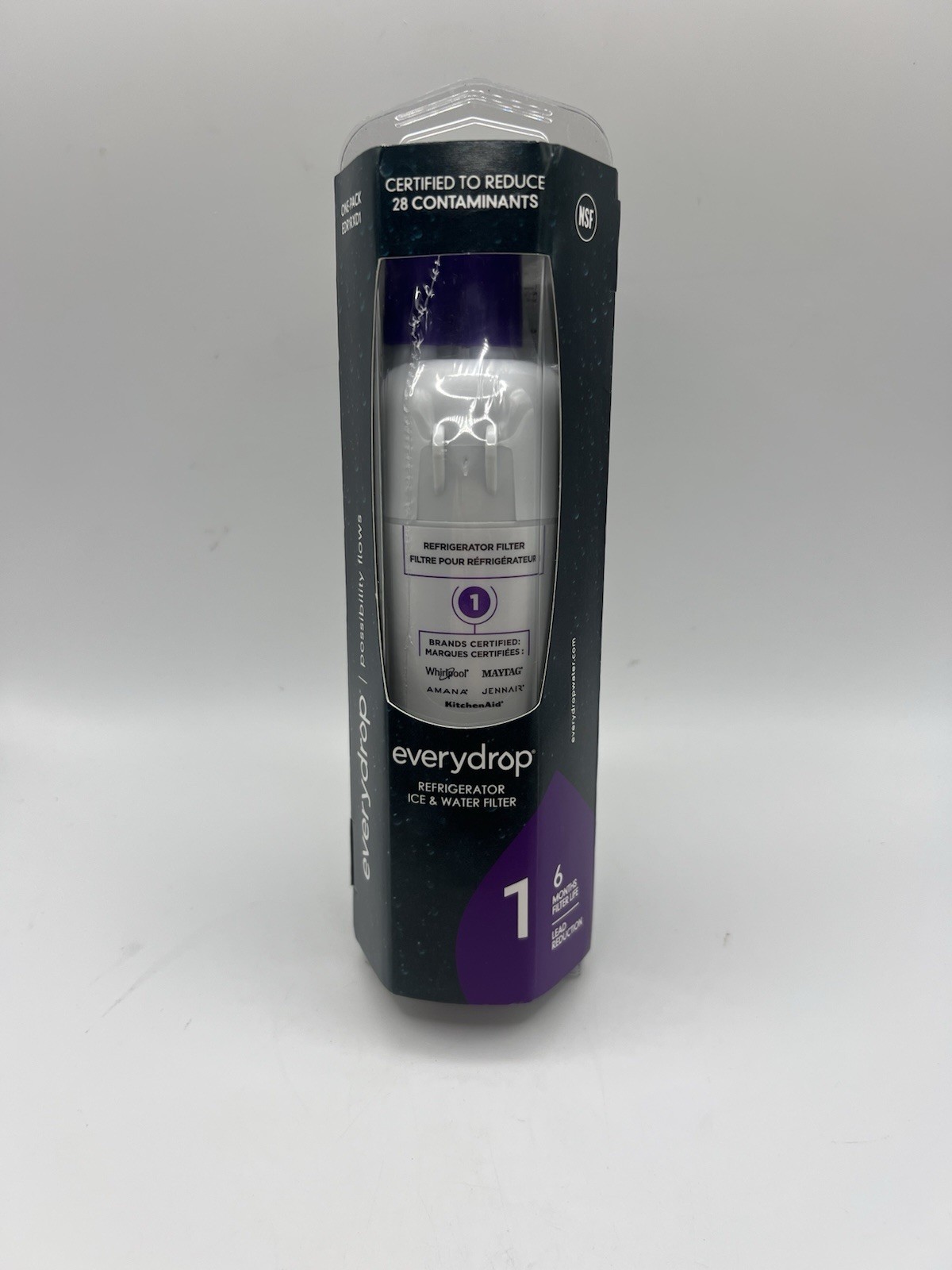 Εverydrop 1 Refrigerator Filter ΕDR1RXD1 Purple Filter New Sealed In Box Εverydrop 1 Refrigerator Filter ΕDR1RXD1 Purple Filter New Sealed In Box