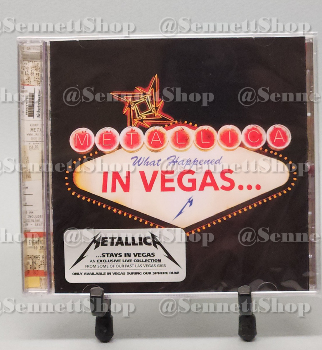 Metallica Life Burns Faster 2026/2027 - What Happened in Vegas Live CD - Sphere