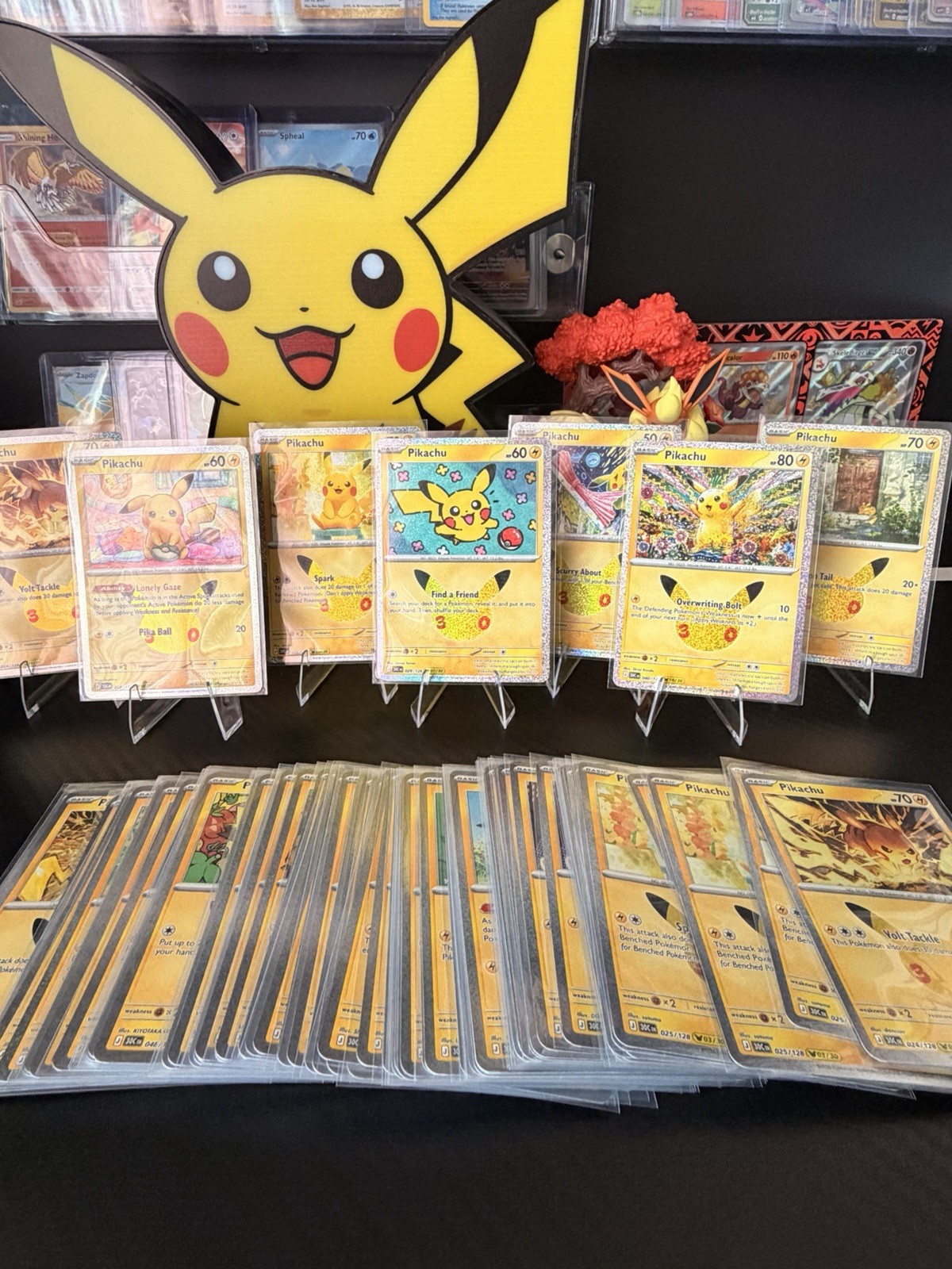 30th Anniversary, Pikachu 30 Card Lot. 1-30 Pikachus 30th Anniversary, Pikachu 30 Card Lot. 1-30 Pikachus