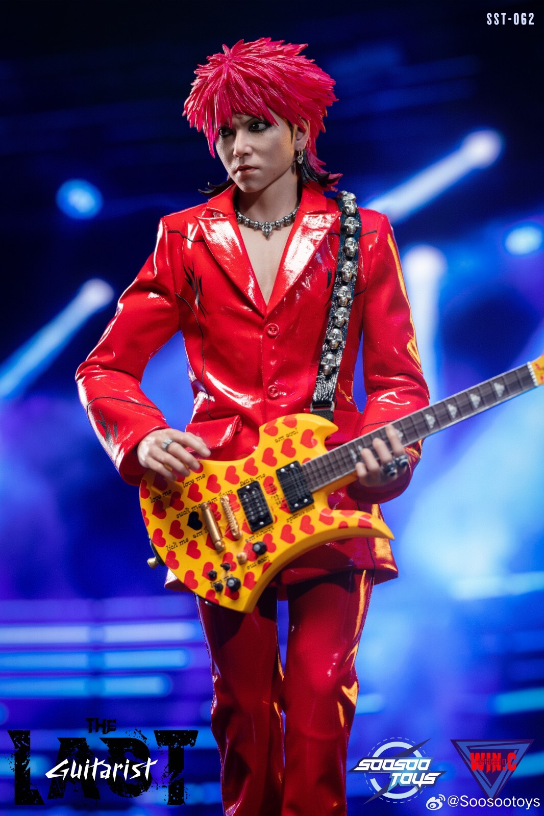 Presale Soosootoys SST-062 1/6 The Last Guitarist Hide Matsumoto Hideto Figure