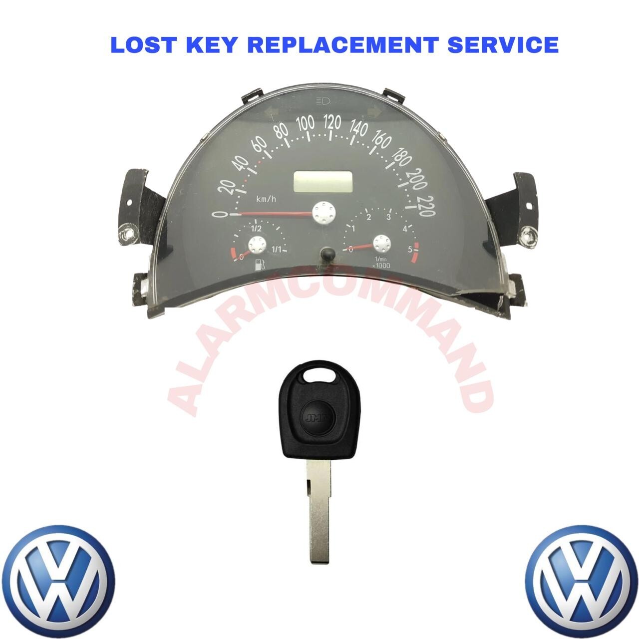 Volkswagen Beetle 2000-2009 Lost Key Replacement Mail In Key Programming Service