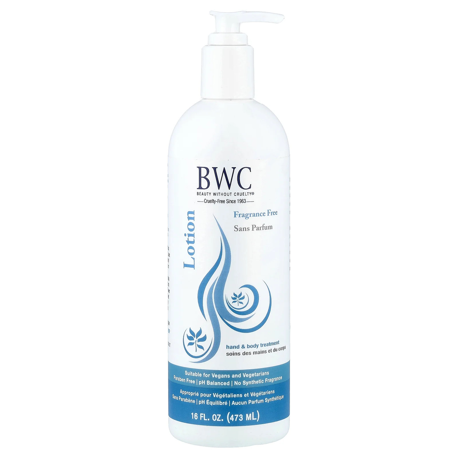 Beauty Without Cruelty Fragrance Free Lotion 16 fl oz 473 ml Fragrance-Free, Not