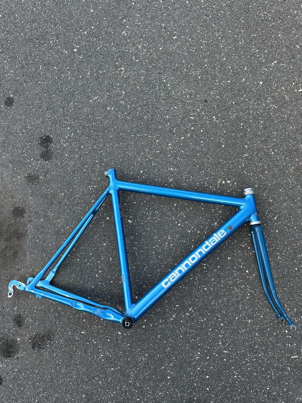 Cannondale 3.0 Road Bike Frameset Custom Painted Blue Made In USA 1990 Cannondale 3.0 Road Bike Frameset Custom Painted Blue Made In USA 1990