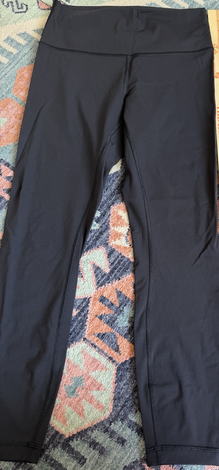 NWOT Lululemon Women\'s Wunder Under High-Rise Black Leggings - Size 8