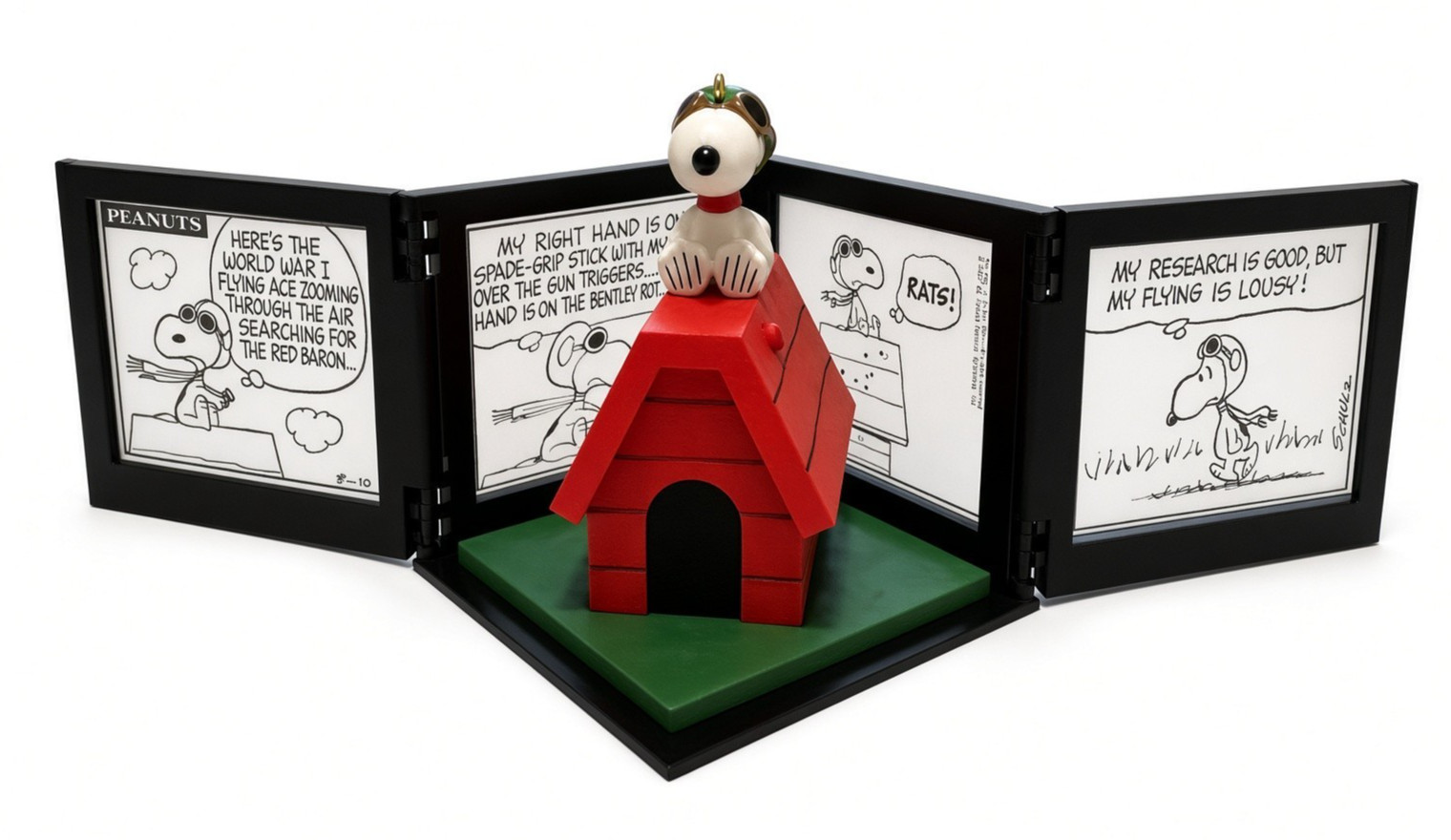 Hallmark Keepsake 2025 Peanuts 75th Anniversary Snoopy as the Flying Ace Musical