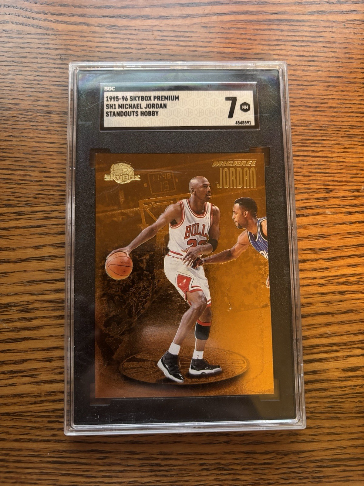 SkyBox 1995-96 Skybox Premium Hobby Standouts Michael Jordan Bulls SH1