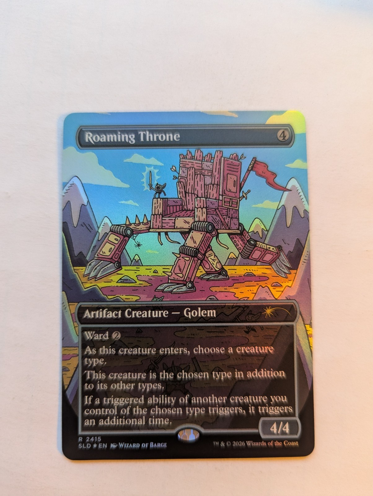 Roaming Throne Secret Lair Drop Foil Roaming Throne Secret Lair Drop Foil