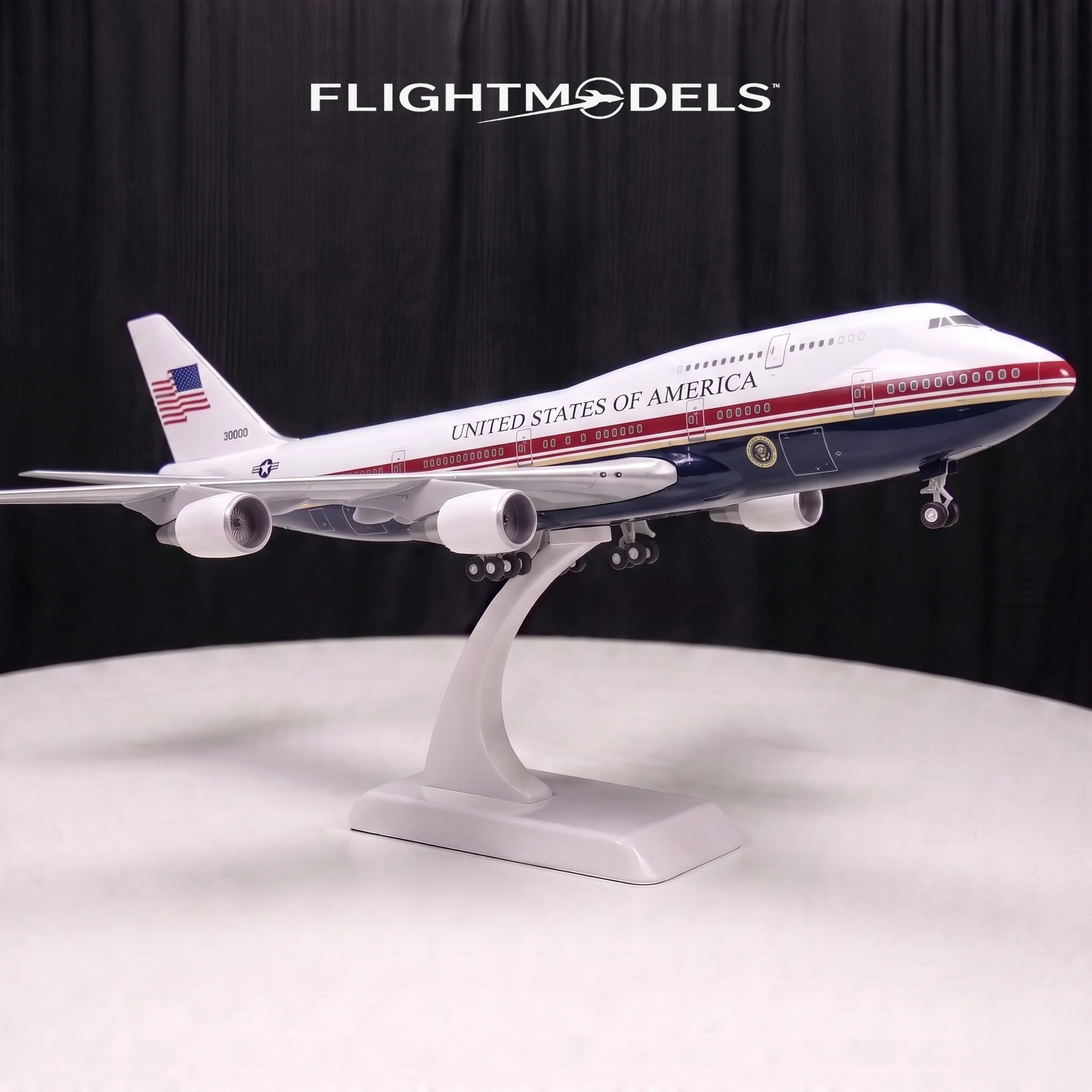 Boeing 747 US VC-25B Air Force One Diecast Model Plane 47cm 19 Inch