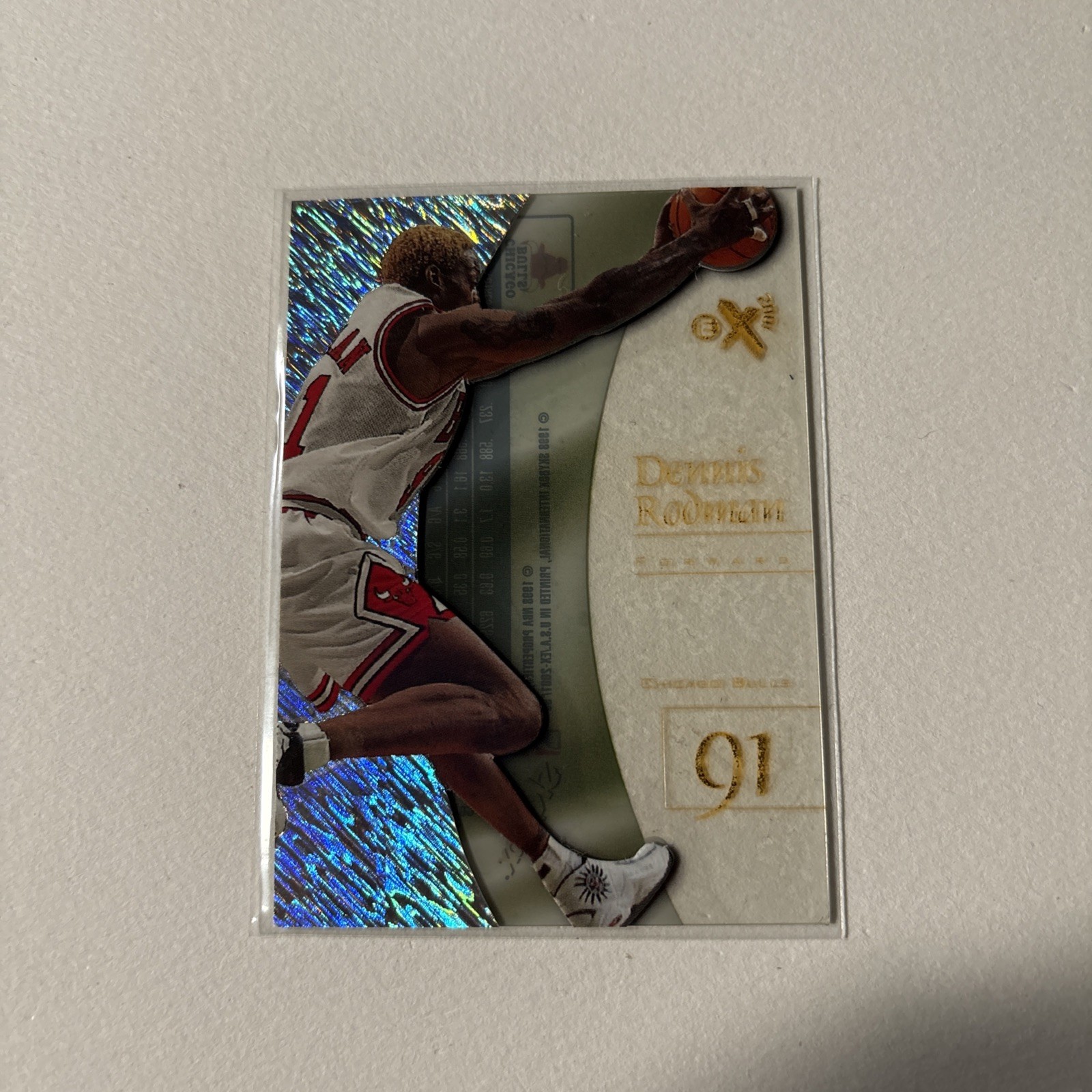 1997-98 Skybox Ex2001 - Dennis Rodman #5 1997-98 Skybox Ex2001 - Dennis Rodman #5