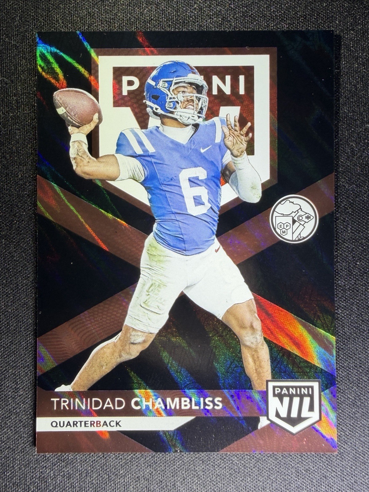 2026 Panini The National NSCC - TRINIDAD CHAMBLISS #NIL22 Black Holo - OLE MISS 2026 Panini The National NSCC - TRINIDAD CHAMBLISS #NIL22 Black Holo - OLE MISS