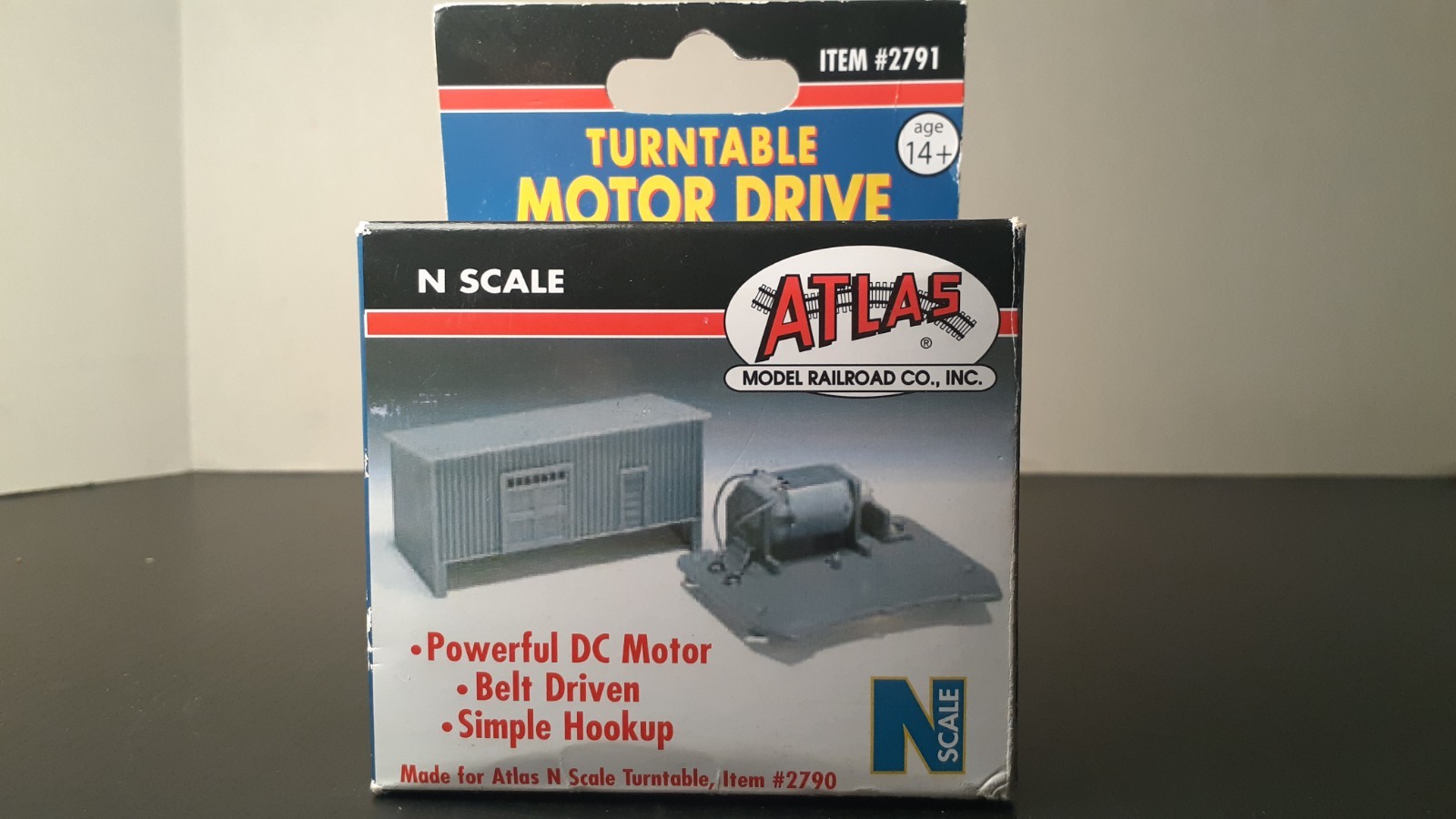 Atlas N Scale Turntable Motor Drive #2791-DC Motor Atlas N Scale Turntable Motor Drive #2791-DC Motor