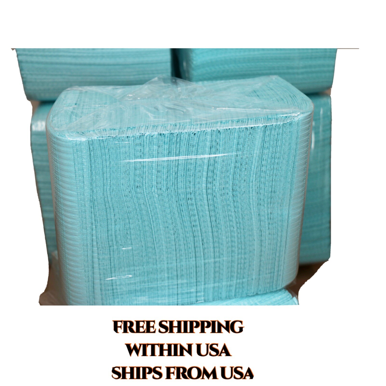 1000 Disposable Dental Patient Bibs 2PLY FLUID RESISTANT Premium Quality 13/18