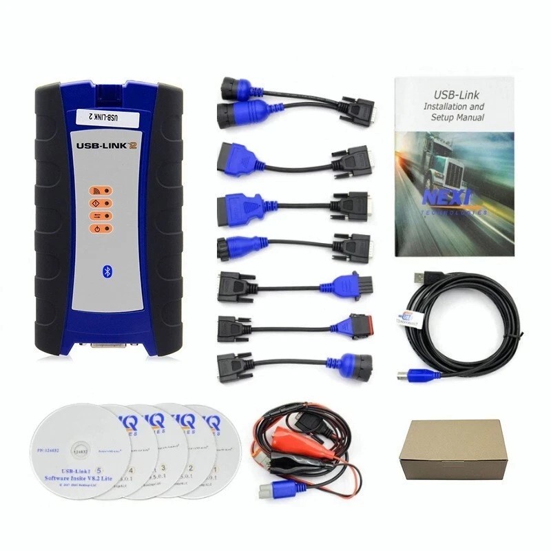 NEXIQ 2 USB Link Second Generation Heavy Card Diagnostic tool + Bluetooth*