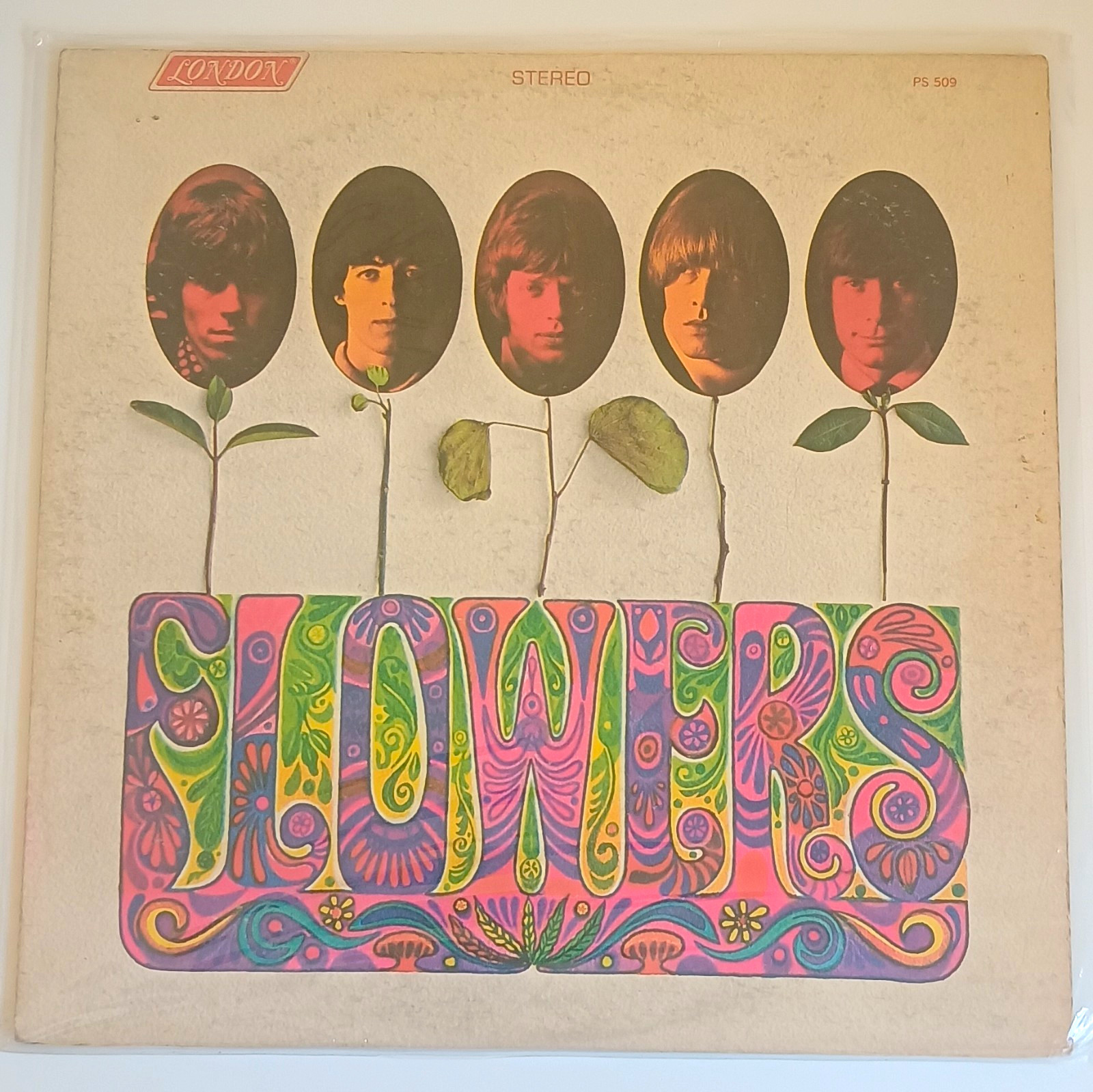 The Rolling Stones Flowers London PS 509 12\