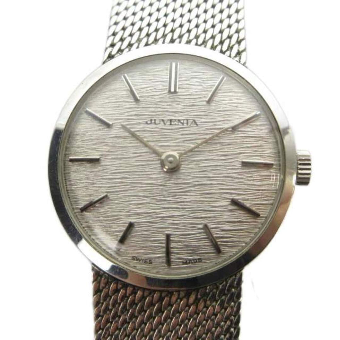 Juvenia Watch Manual Wind Logo Silver Color Used 6f1f98da37e691e0b6c9bc3aaac74e8