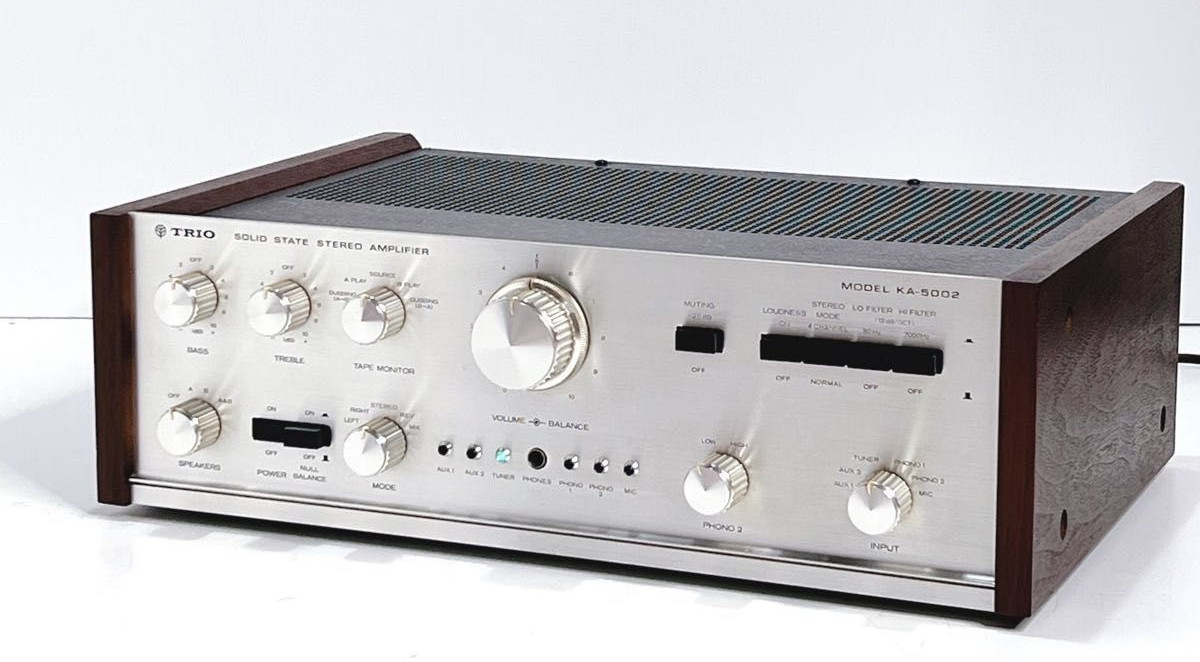 TRIO KA-5002 Integrated Amplifier Vintage Stereo Amp Tested Working Japan