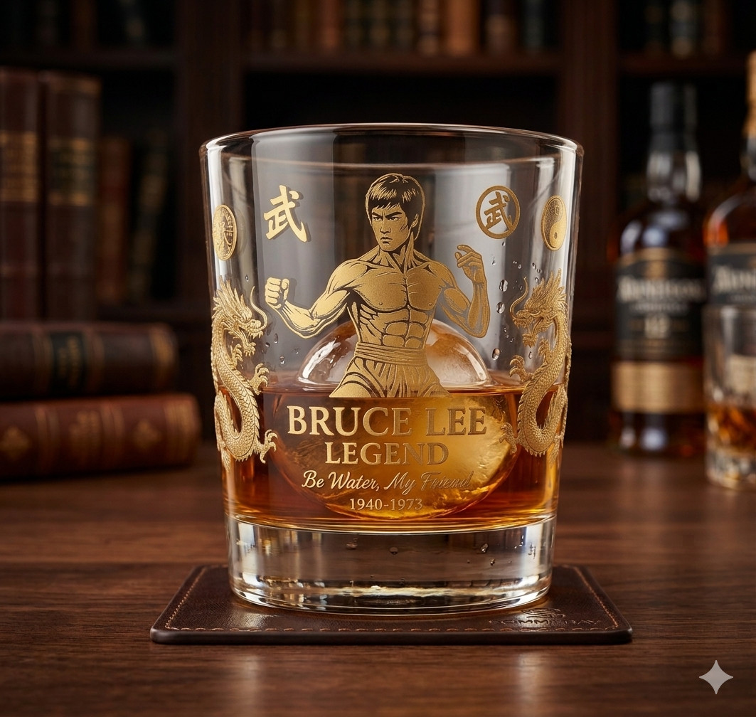 2026 Bruce Lee Legend Whiskey Glass