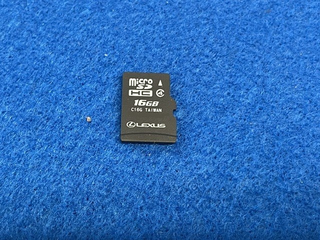 2014-2016 Lexus GX460 NAVIGATION NAV MAP MICRO SD CARD OEM GENUINE 86271-78011