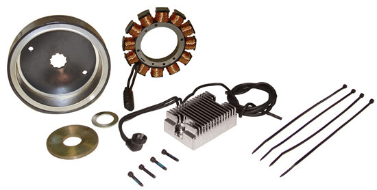 New Performance Charging System For 1970-99 Harley Davidson Big Twin (17833)
