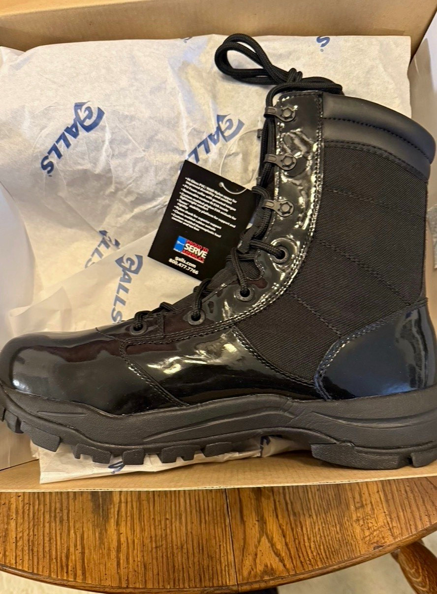 Galls Hi Gloss Tactical Duty Boots Black Men’s US 12 Medium FX081 Galls Hi Gloss Tactical Duty Boots Black Men’s US 12 Medium FX081