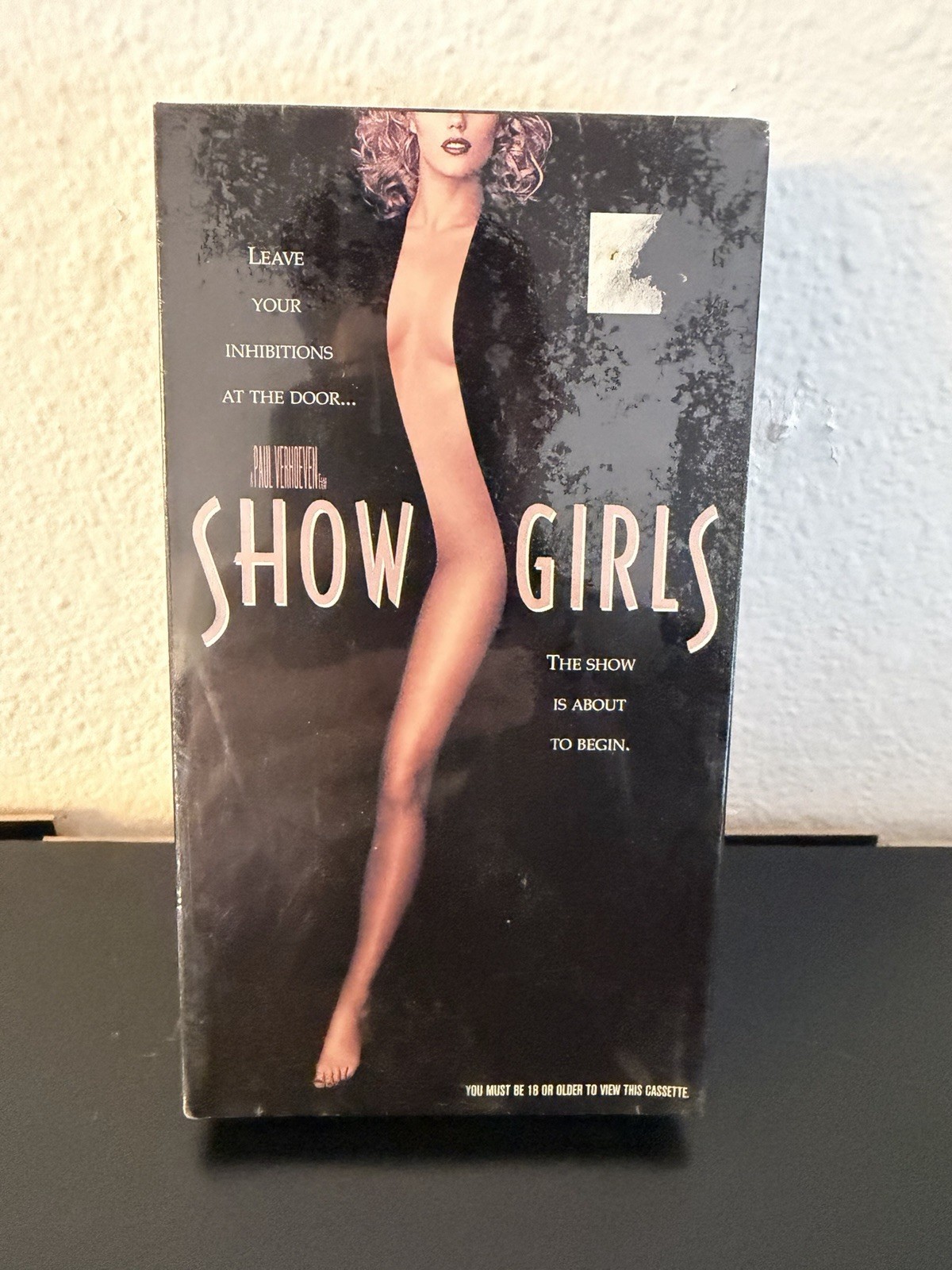 Showgirls 1995 VHS Sealed New Mint Crisp Old Stock Rare