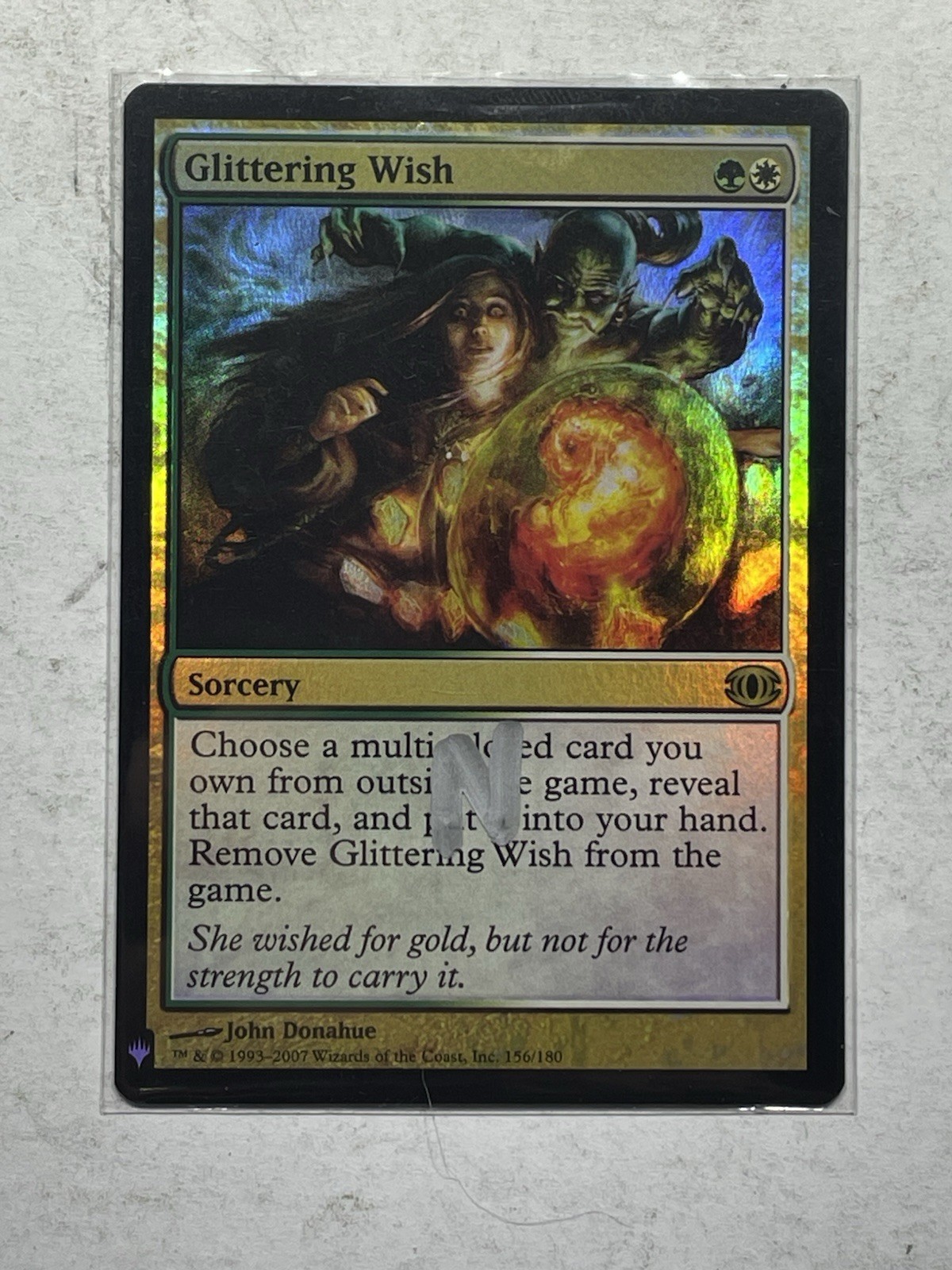 Magic: The Gathering Glittering Wish Foil