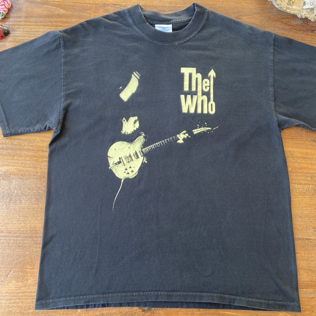 VINTAGE The Who T Shirt Men XL Black Rock Band Graphic 2002 Tour Concert VINTAGE The Who T Shirt Men XL Black Rock Band Graphic 2002 Tour Concert