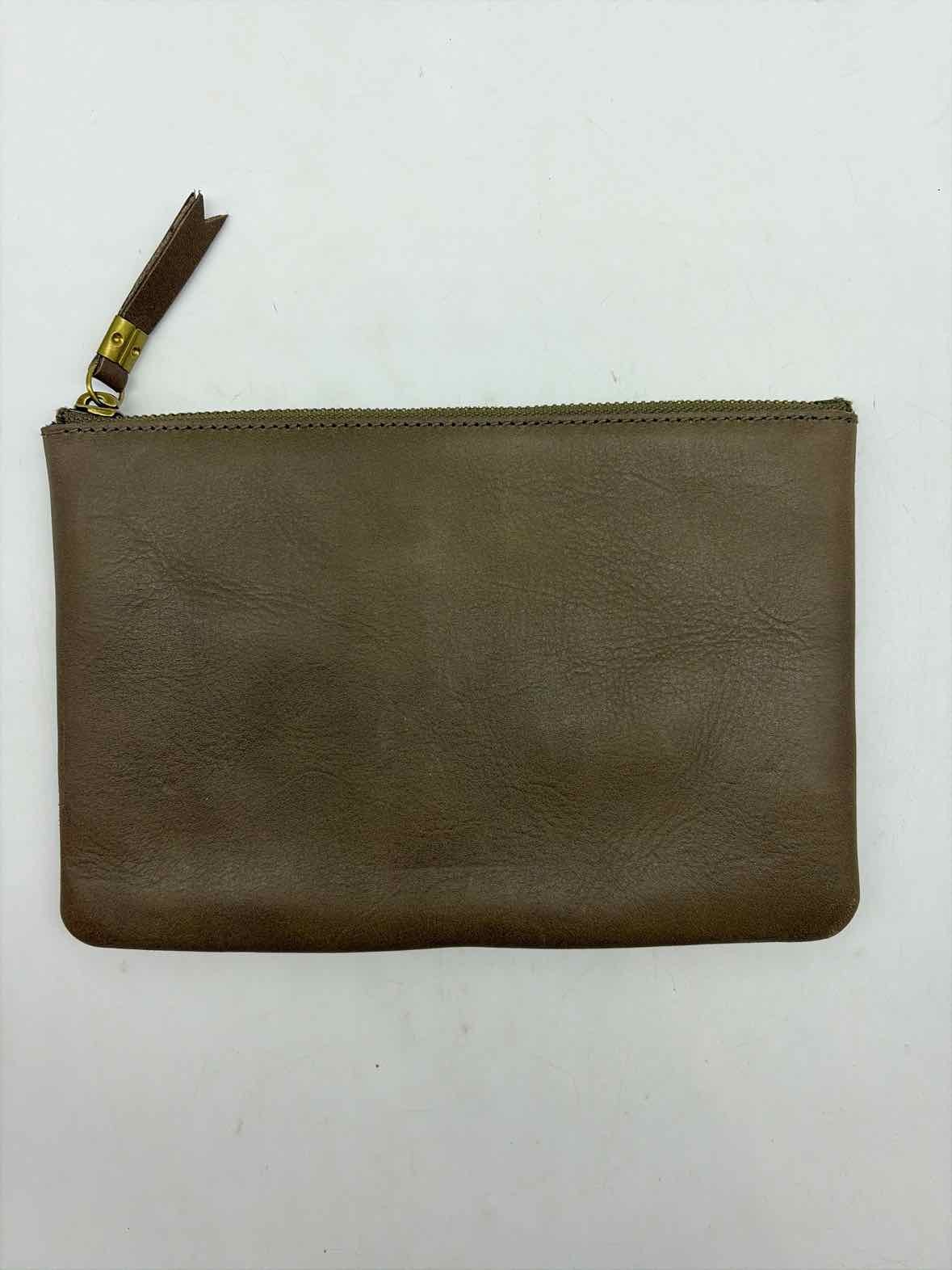 Madewell Green Clutch Clutch