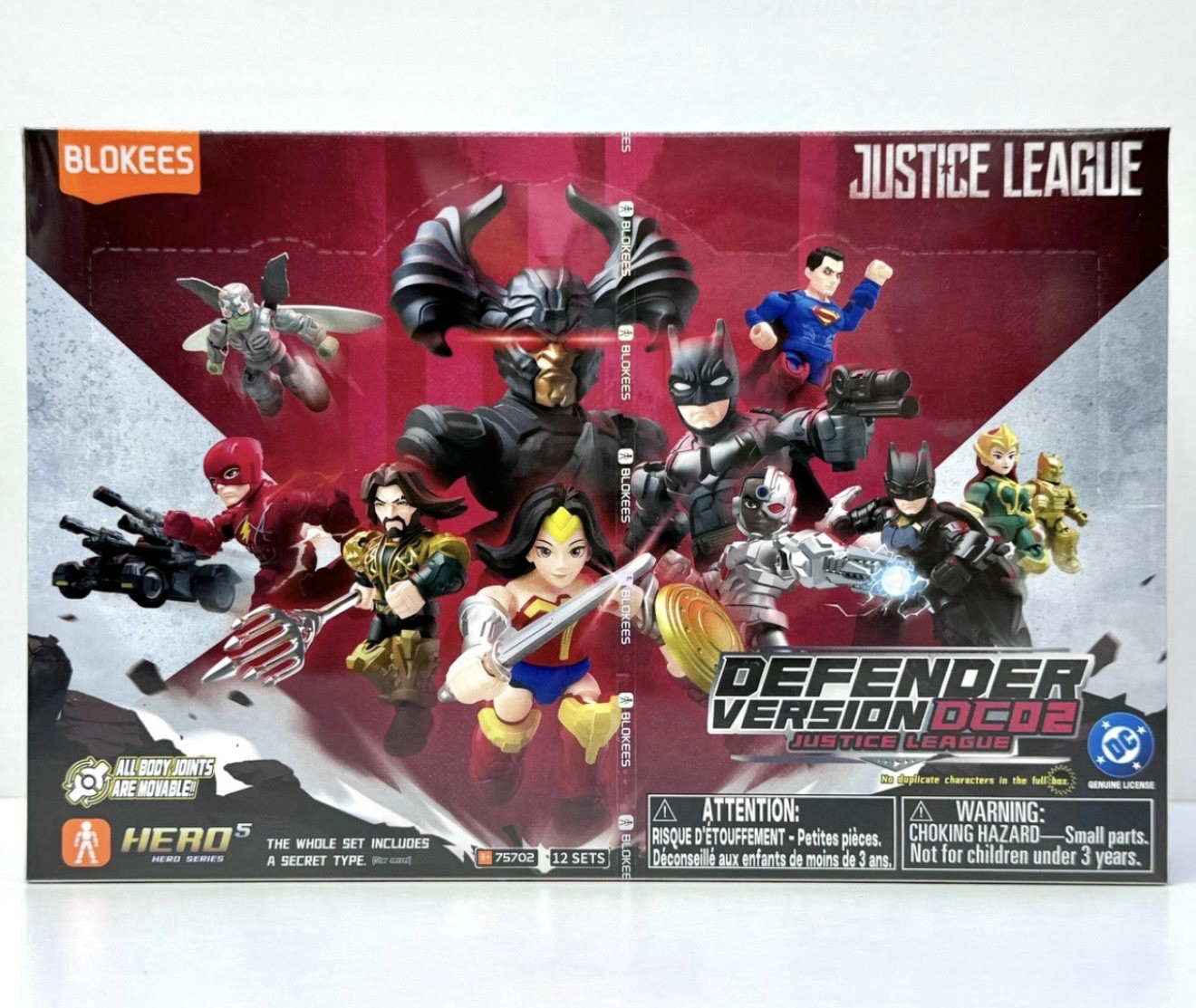 Blokees DC Defender Version 02 Justice League Sealed Case Of 12 Model Kits
