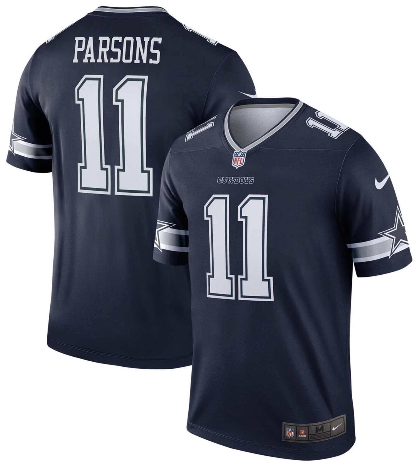 Nike Dallas Cowboys Micah Parsons #11 Home Legend Player Navy Performance Top Nike Dallas Cowboys Micah Parsons #11 Home Legend Player Navy Performance Top