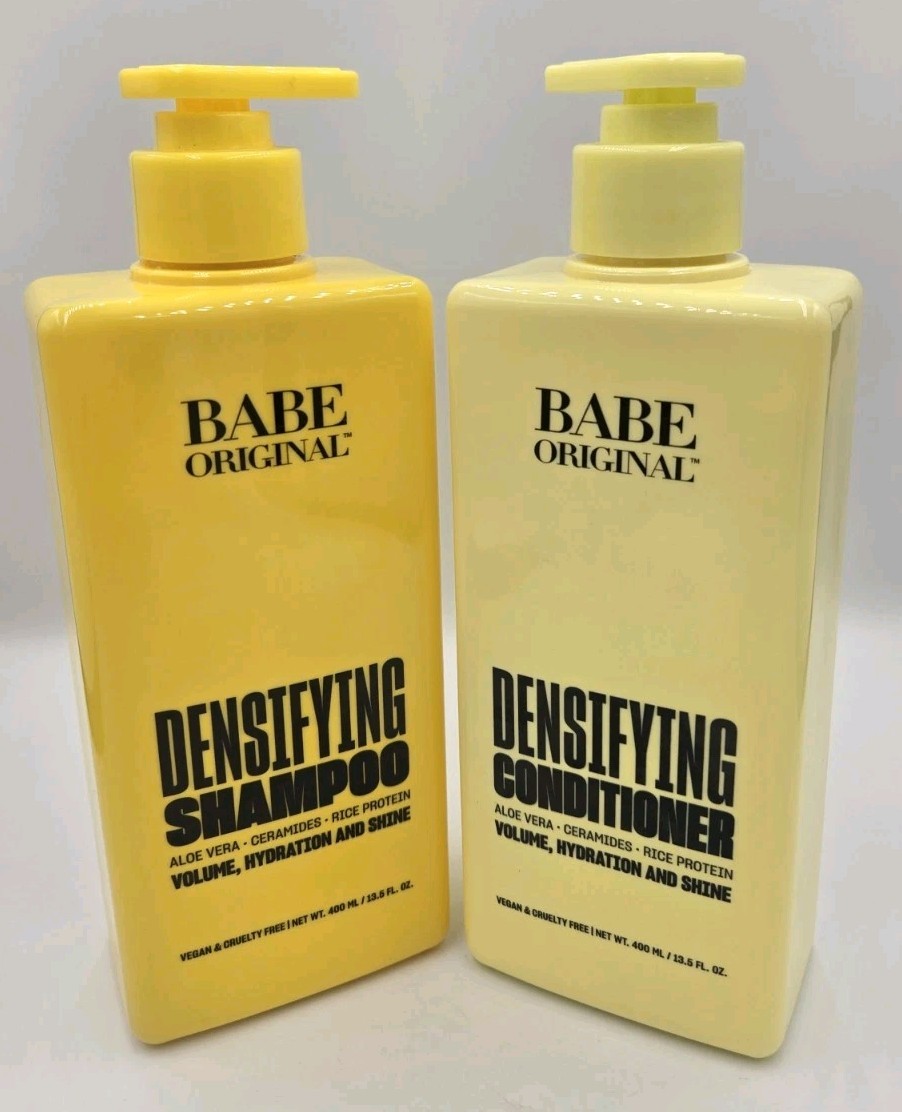 New Babe Original Densifying Shampoo & Conditioner, 13.5 oz Set New Babe Original Densifying Shampoo & Conditioner, 13.5 oz Set